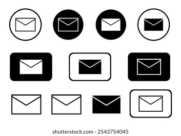 Ilustración de sobre, correo o carta