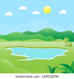 illustration of the environment in the wild