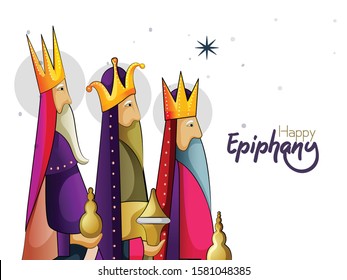 illustration of Epiphany (Epiphany is a Christian festival) vector