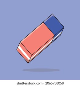 illustration of Eraser vector design