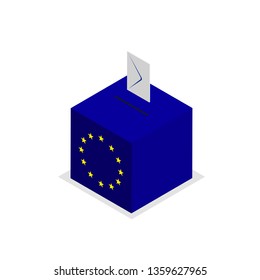 illustration of european elections of may 2019 - european election may 2019