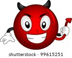 Illustration of an Evil Smiley