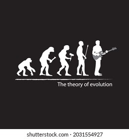 ilustración evolucionada en bassista