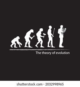 ilustración de la evolución en jugador de cuerno