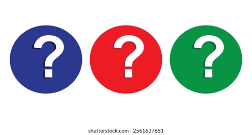 Illustration of exclamation and question mark in speech bubble, icon.