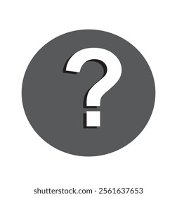 Illustration of exclamation and question mark in speech bubble, icon.