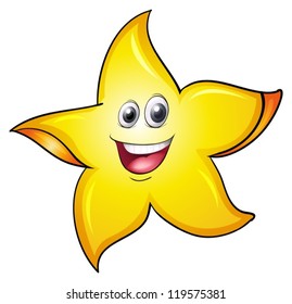 illustration of a face on a white background