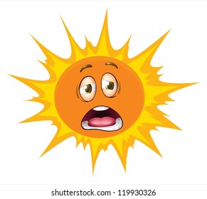 illustration of a face on a white background