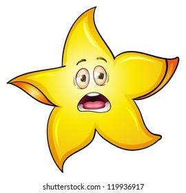 illustration of a face on a white background