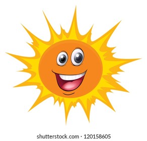 illustration of a face on a white background