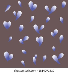 illustration of a falling blue bubble


