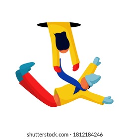 illustration of falling, perfect for your design