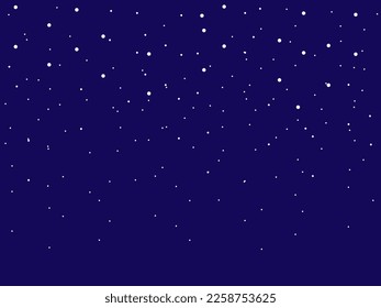 illustration of falling snow background