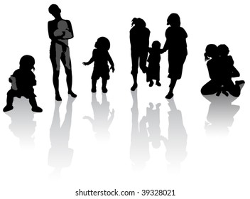 Illustration of families