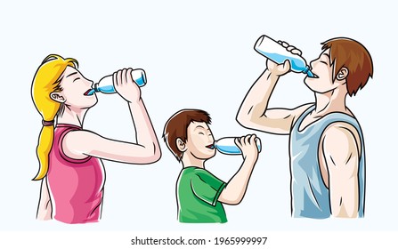 5,572 Kids playing and drinking water Images, Stock Photos & Vectors ...