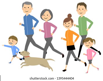 745 Family Preparing To Run Images, Stock Photos & Vectors | Shutterstock