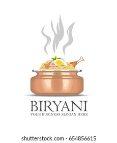 Icono de Biryani, famoso plato indio