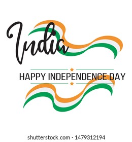 Illustration of Famous Indian Monument And Landmark For Happy Independence Day of India