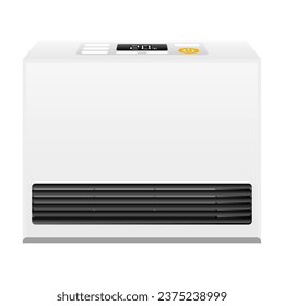 It is an illustration of a fan heater.