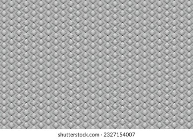 illustration of the fan pattern on grey background.