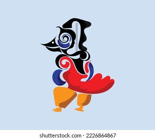 illustration fantasy bird vector design