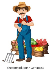 7,696 Clipart Farmer Images, Stock Photos & Vectors | Shutterstock