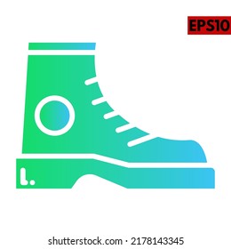 Illustration of fashion gradient icon