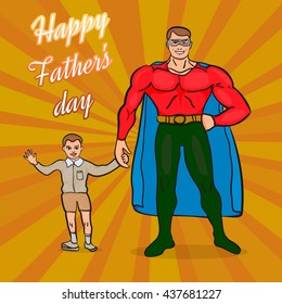 Illustration for Father's day.