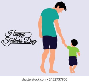 Illustration for father's day celebration
