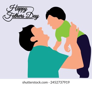 Illustration for father's day celebration