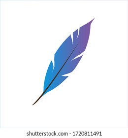 una ilustración de ave de pluma