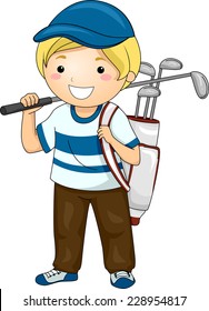 219 Clipart golf bag Stock Illustrations, Images & Vectors | Shutterstock