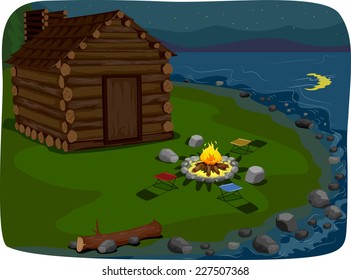 Cabin Cartoon Images Stock Photos Vectors Shutterstock