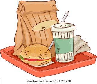 42,257 Fast food tray Images, Stock Photos & Vectors | Shutterstock