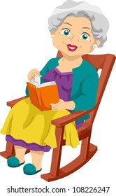 Grandmother Rocking Chair Images, Stock Photos & Vectors | Shutterstock