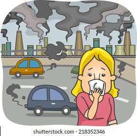 Ilustraciones, imágenes y vectores de stock sobre Polluted+city+ ...