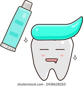 illustration of feeling teeth icon
