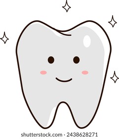 illustration of feeling teeth icon
