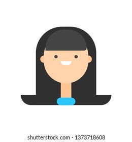 illustration female head