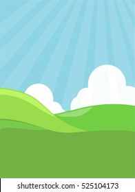Illustration of Field Background
