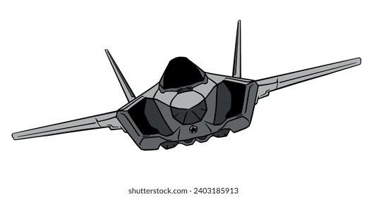 Ilustración del vector de caza