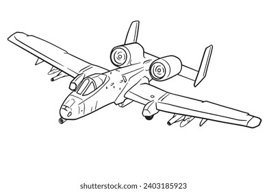 Ilustración del vector de caza