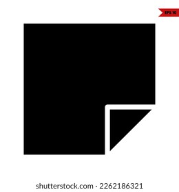 illustration of file glyph icon 