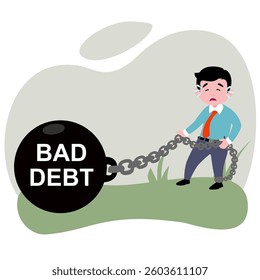 illustration financial of a bad debt