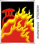 Illustration of fire crackers 	