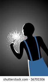Illustration of fire crackers 	
