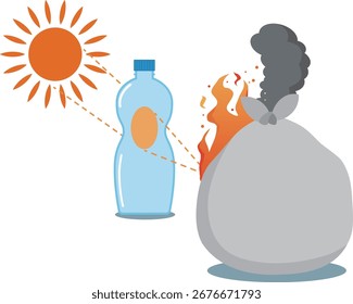Illustration of a fire extinguisher