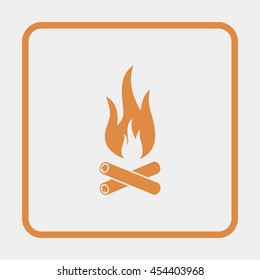 Illustration of a Fire Icon