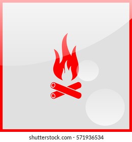 Illustration of a Fire Icon