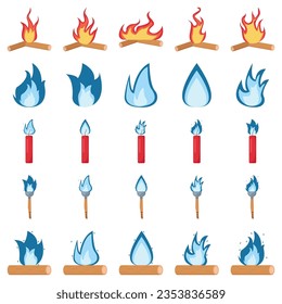 Ilustración del paquete de bomberos, energía eléctrica